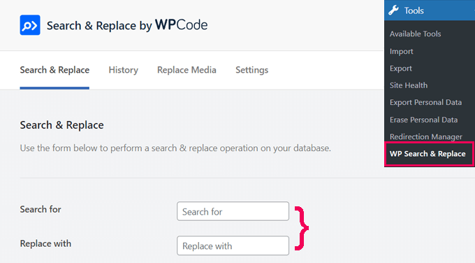 Image[2]-WPCode a lancé une nouvelle fonctionnalité "rechercher et remplacer tout le contenu", facile à réaliser WordPress batch update - Photon Flux | Service professionnel de réparation de WordPress, global, réponse rapide !
