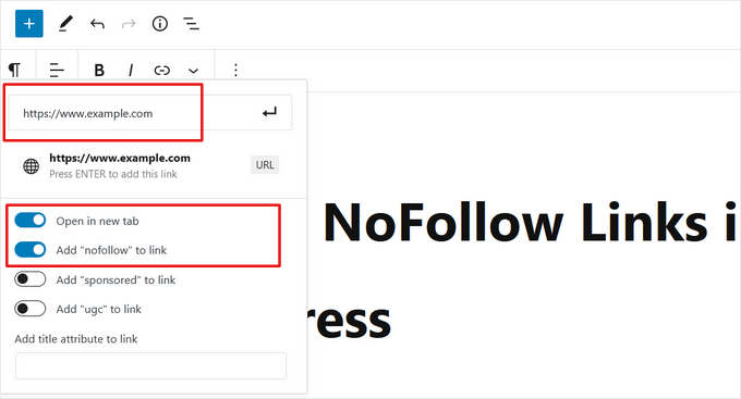 Nofollow Attribute Options Added by All-in-One SEO Nofollow Attribute Options Added by All-in-One SEO