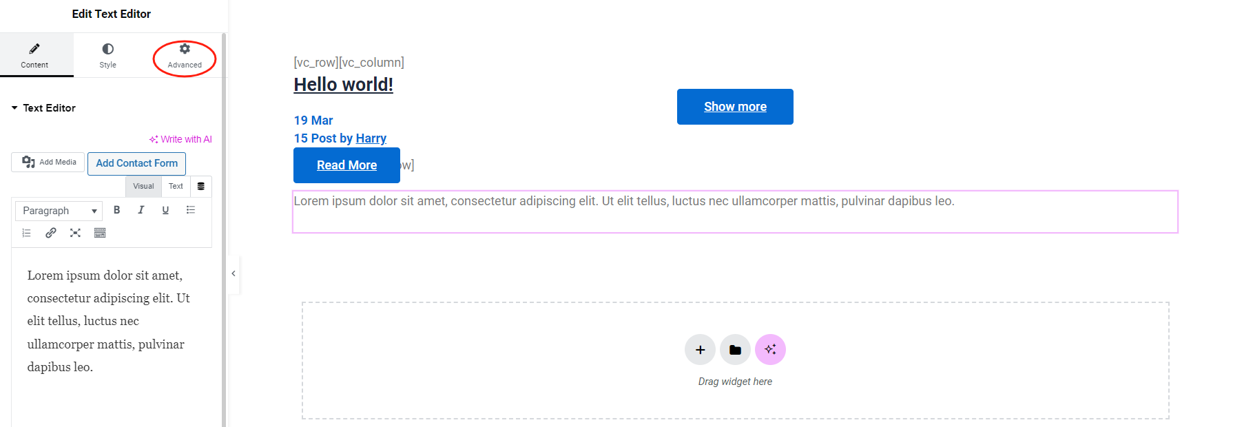Image[4]-Using Elementor to realize line by line fade text animation tutorial - Photon Flux | Professional WordPress repair service, global, fast response