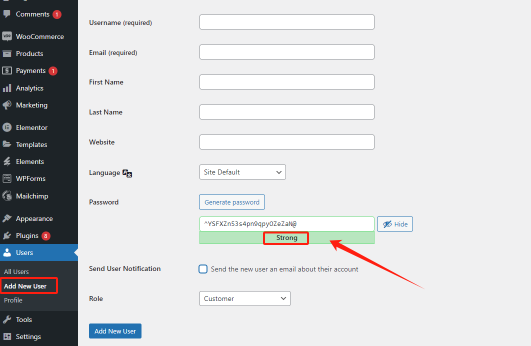 畫像[3] - 強(qiáng)力なパスワードを設(shè)定し、WordPressウェブサイトのセキュリティを向上させる方法｜ベストプラクティスガイド