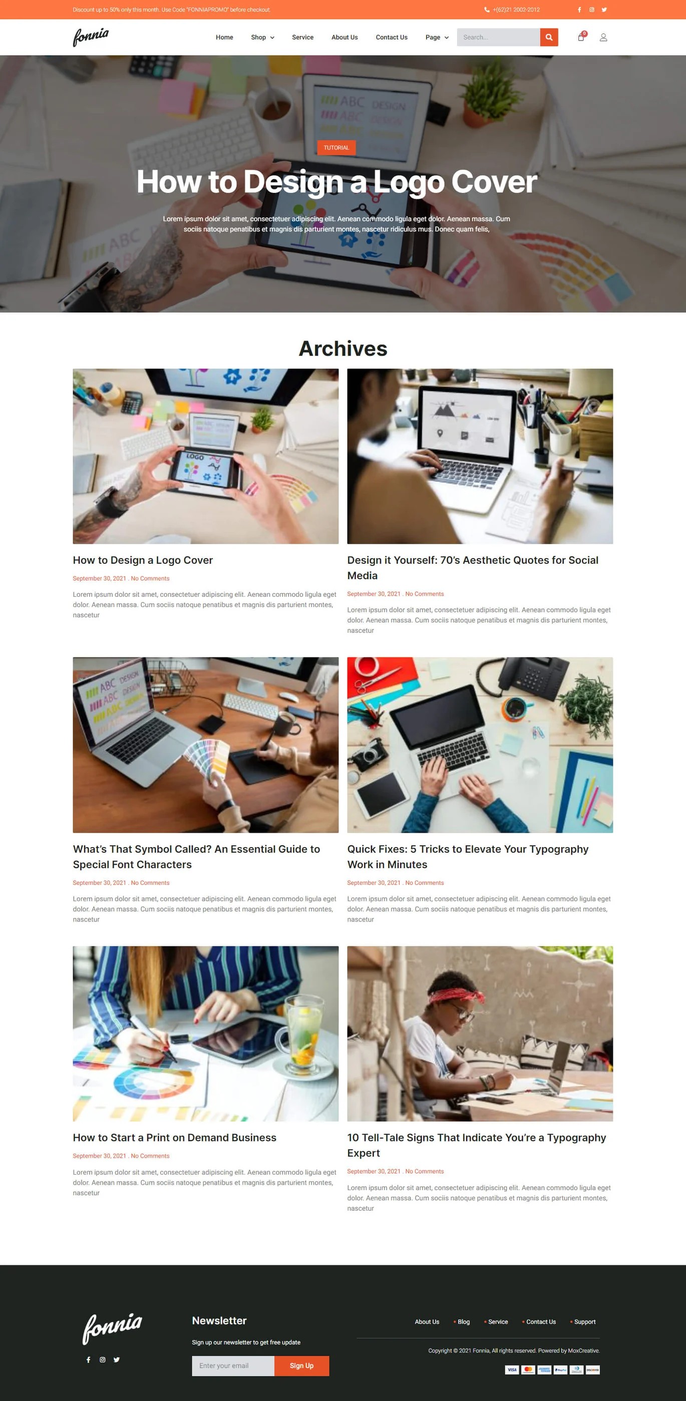 Imagen [3] - Fonnia: Mejor conjunto de plantillas WooCommerce Elementor para crear una tienda de productos digitales