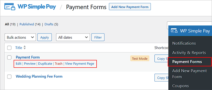 Image [32] - Comment tester les paiements Stripe dans WordPress : WooCommerce, EDD et les méthodes de test des formulaires de paiement