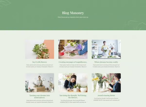 Image [3] - Monty Florist - Flower Boutique & Decoration Elementor Template Suite - Photon Flux | Professional WordPress repair service, worldwide, fast response!
