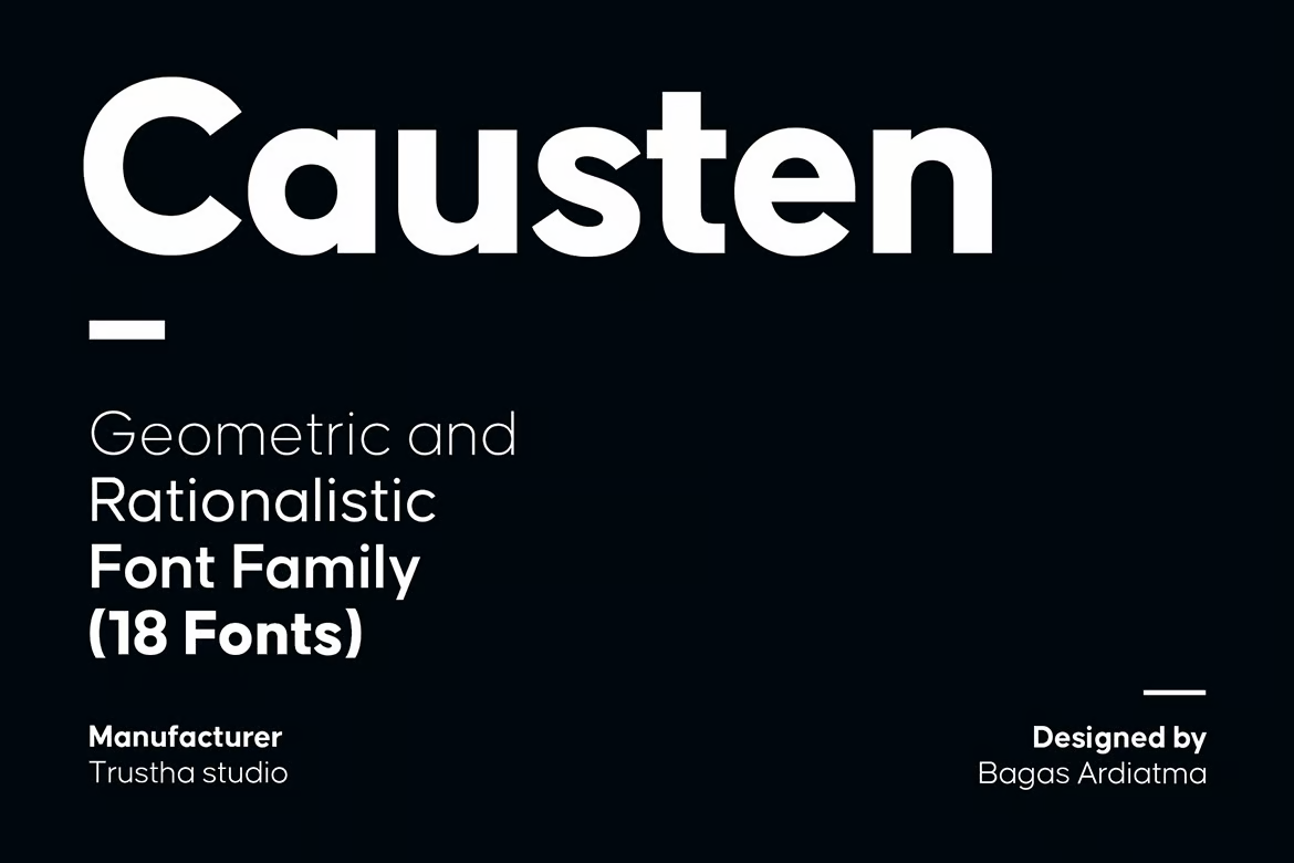 Causten Font Family - Photon Flux Network | Professional WordPress repair service, worldwide, fast response time