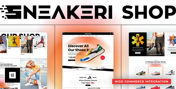 Image [2] - Sneakeri - Sports Shoes Store Elementor Pro Template Pack - Photon Fluctuation Network | Professional WordPress Repair Service, Global Reach, Fast Response