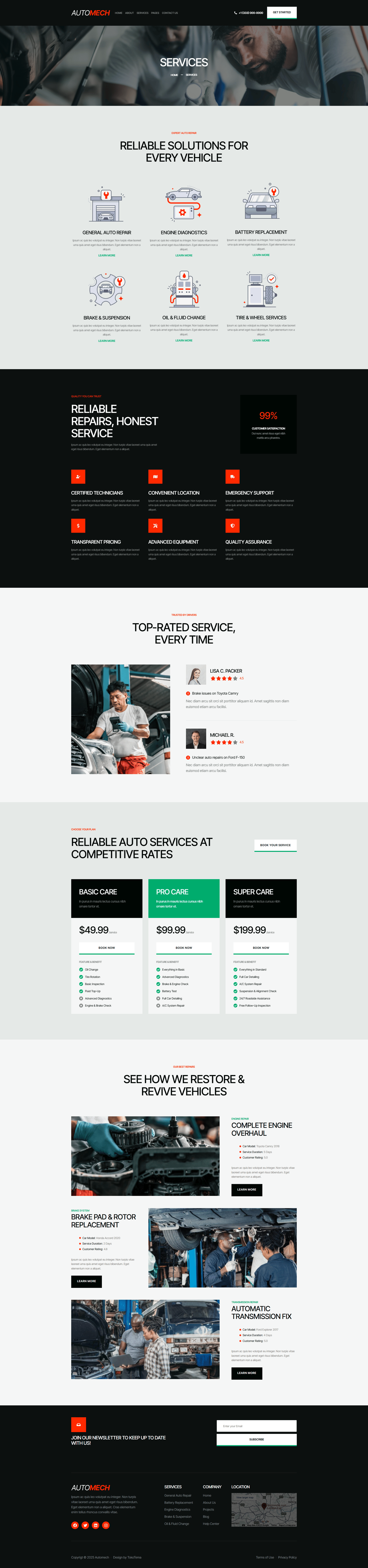 Image [2] - Automech - Automotive Repair Service Elementor Template Kit - Photon Fluctuation Network | Professional WordPress Repair Service, Global Reach, Fast Response