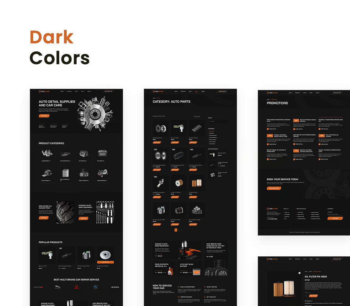 Image [3] - ProMotors - Automotive Service & Detailing Elementor Pro Template Kit - Photon Fluctuation Network | Professional WordPress Repair Service, Worldwide, Fast Response