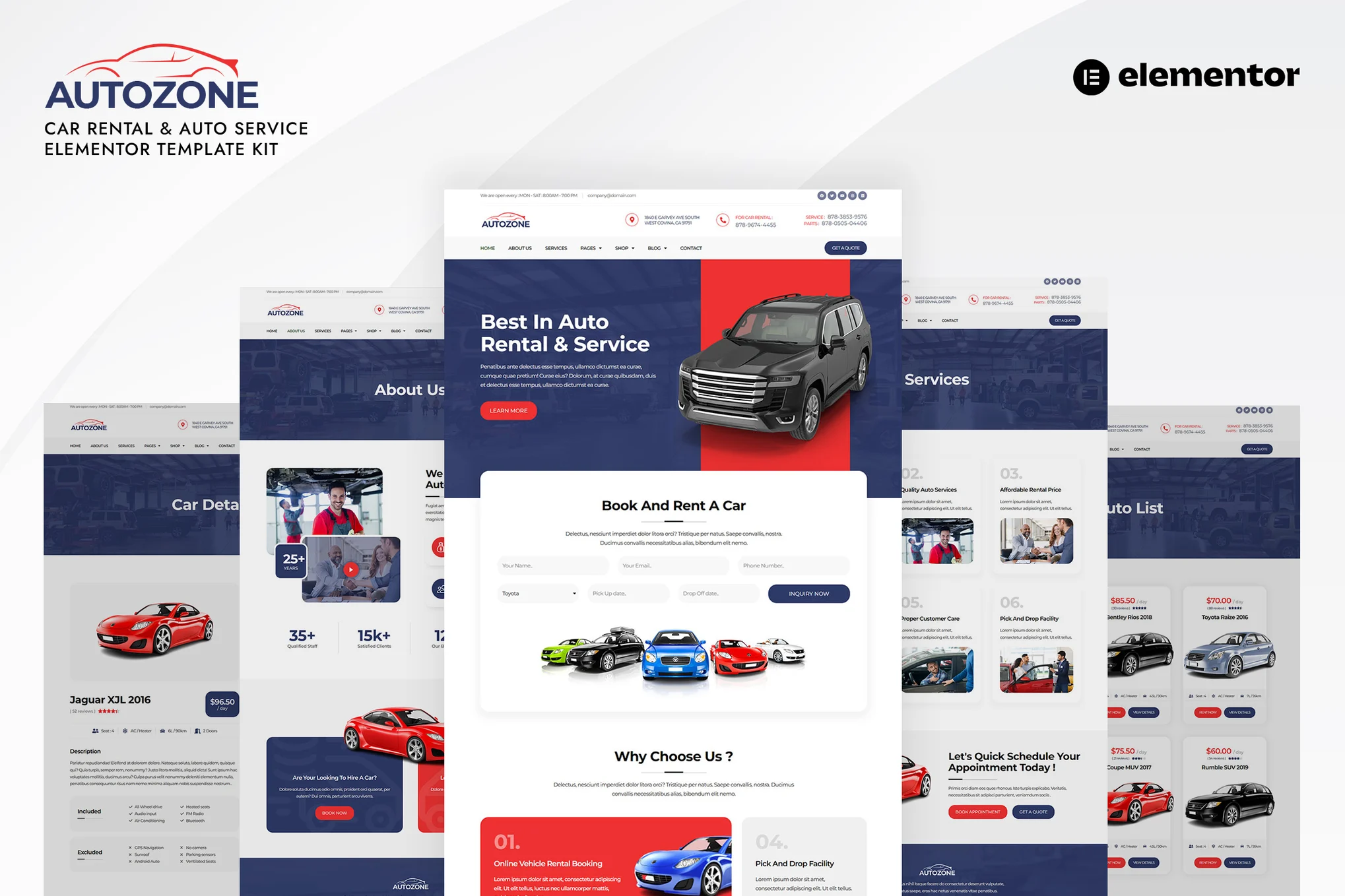 Image [1] - Autodrive - Car Rental & Dealership Elementor Template Suite - Photon Flux | Professional WordPress repair service, worldwide, fast response