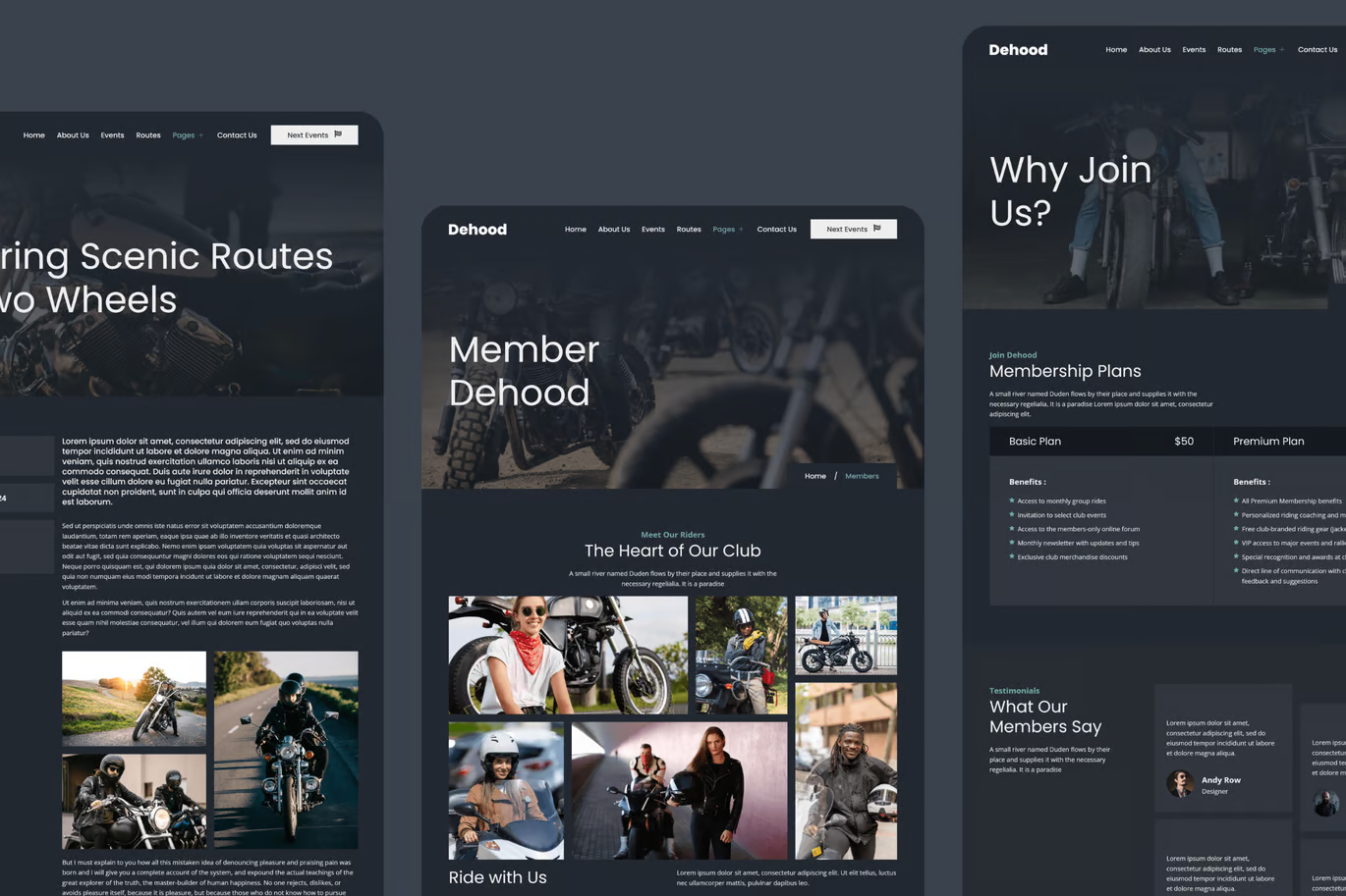 圖片[3]-Dehood – 摩托車俱樂部 Elementor 模板套件-光子波動網(wǎng) | 專業(yè)WordPress修復(fù)服務(wù)，全球范圍，快速響應(yīng)
