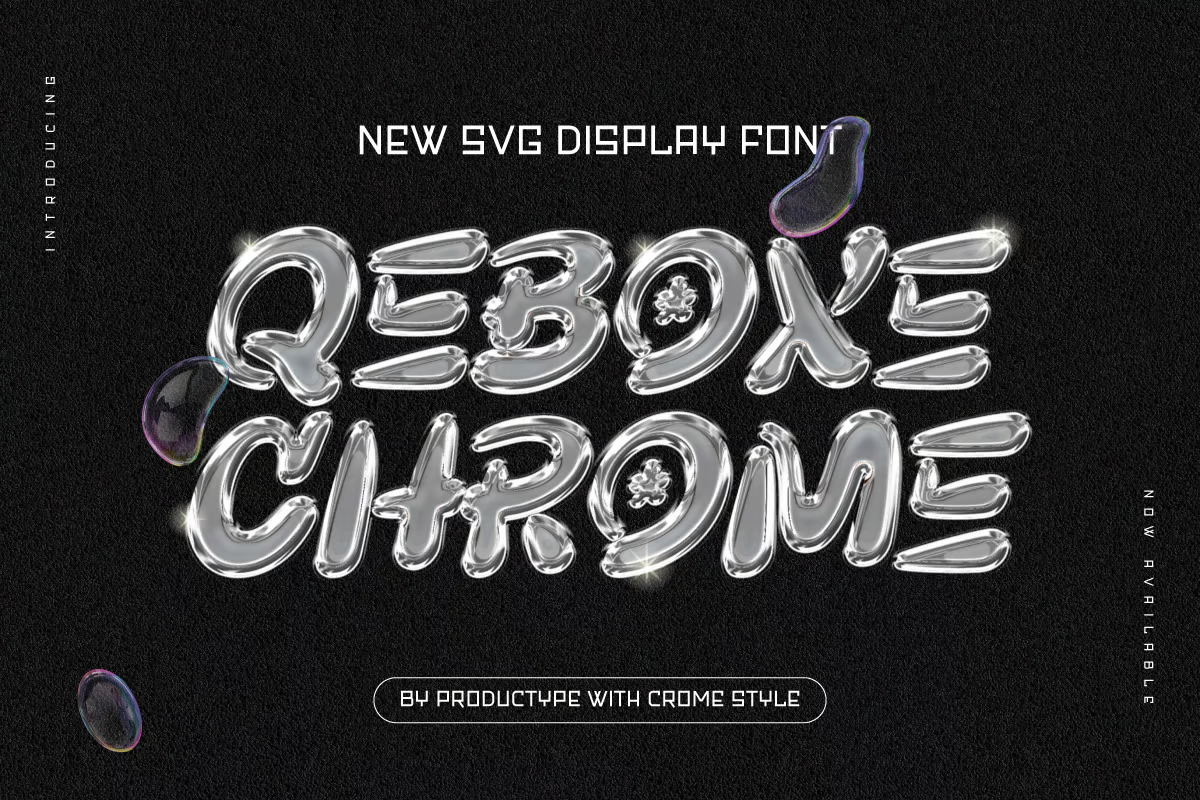 Qebox Chrome – 3D 風(fēng)格 SVG 字體-光子波動網(wǎng) | 專業(yè)WordPress修復(fù)服務(wù)，全球范圍，快速響應(yīng)