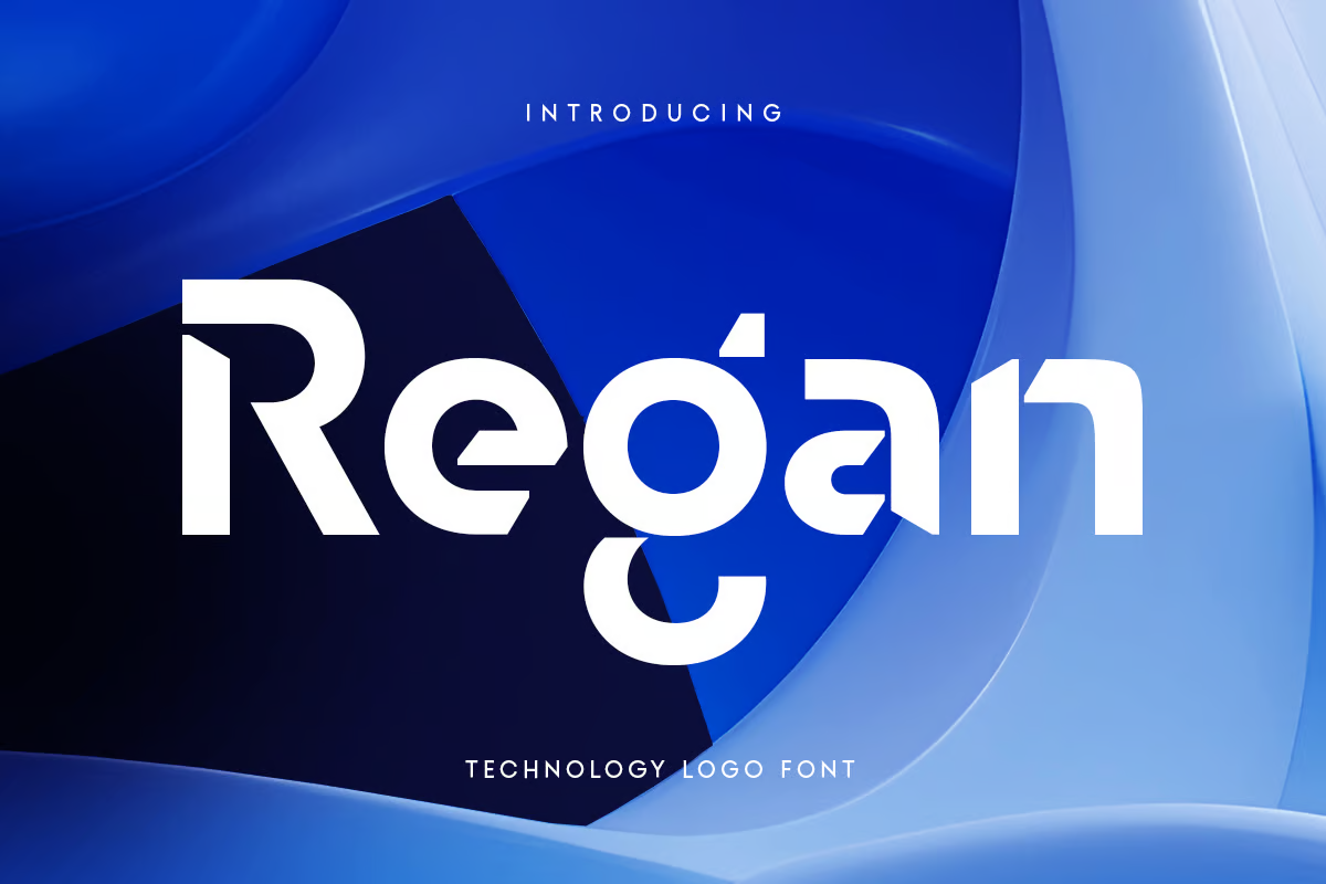 Regan - Technical Logo Fonts - Photonflux.com | Professional WordPress Repair Service, Worldwide, Fast Response