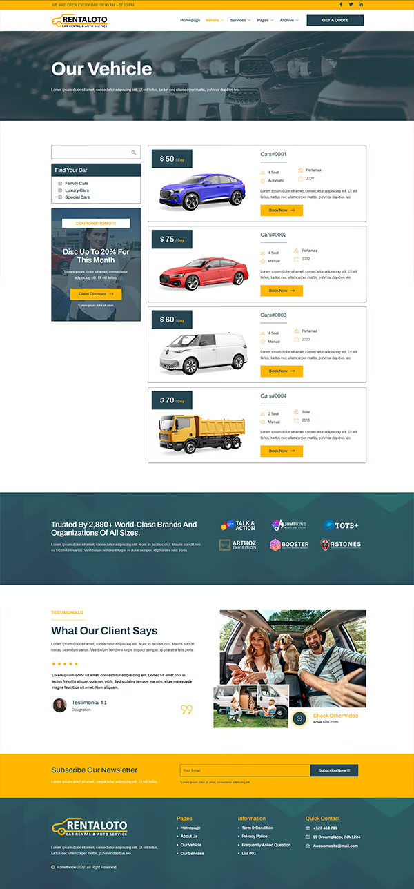 Image [1] - Rentaloto - Car Rental & Car Service Elementor Template Pack - Photon Flux | Professional WordPress repair service, worldwide, fast response!