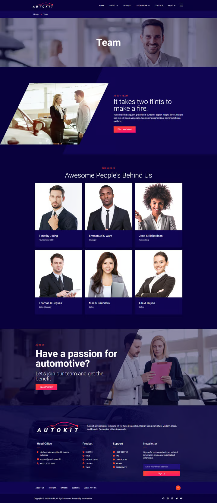 Imagen [1] - AutoKit - Car Dealers & Car Listings Elementor Template Kit - Photon Fluctuation Network | Servicio Profesional de Reparaciones de WordPress, Alcance Global, Respuesta Rápida