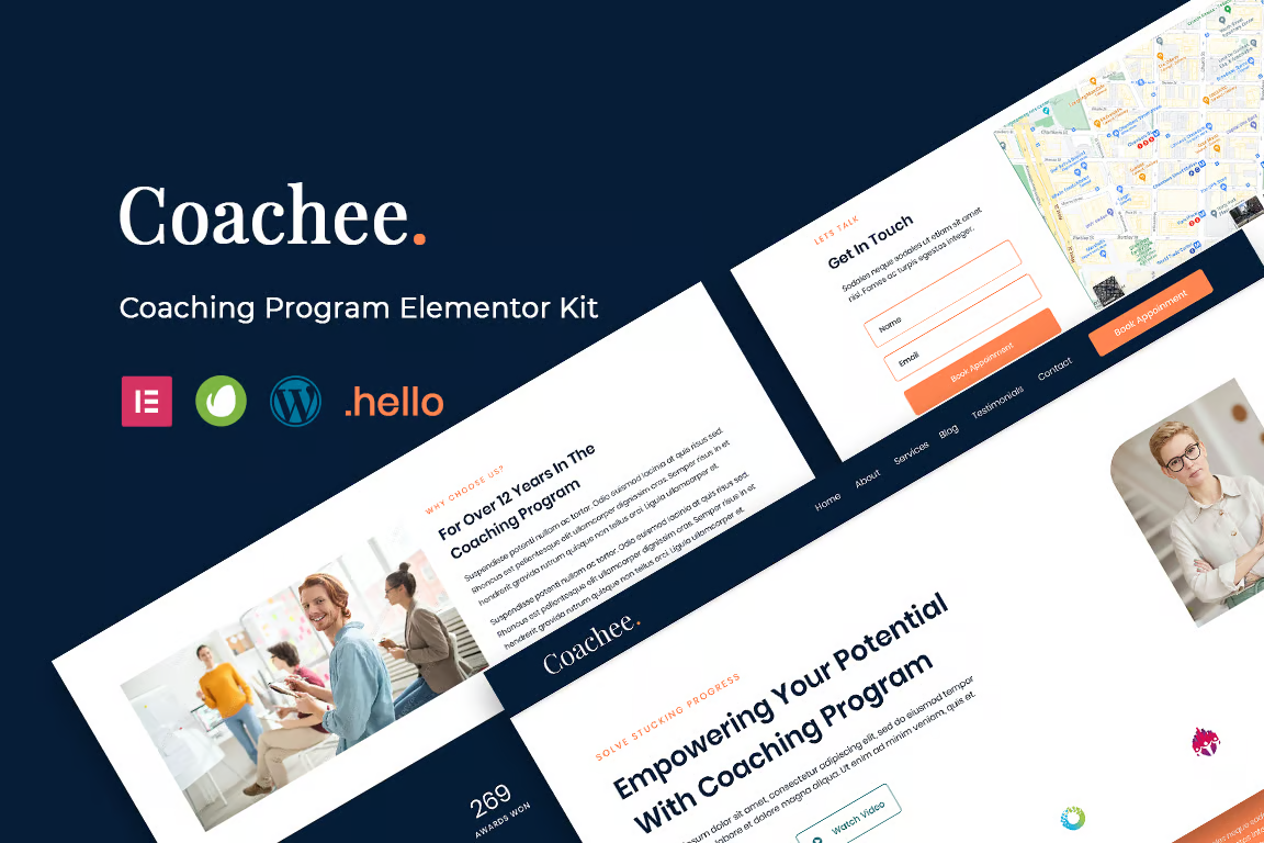 Coachee – 教練項(xiàng)目 Elementor 模板套件-光子波動(dòng)網(wǎng) | 專(zhuān)業(yè)WordPress修復(fù)服務(wù)，全球范圍，快速響應(yīng)