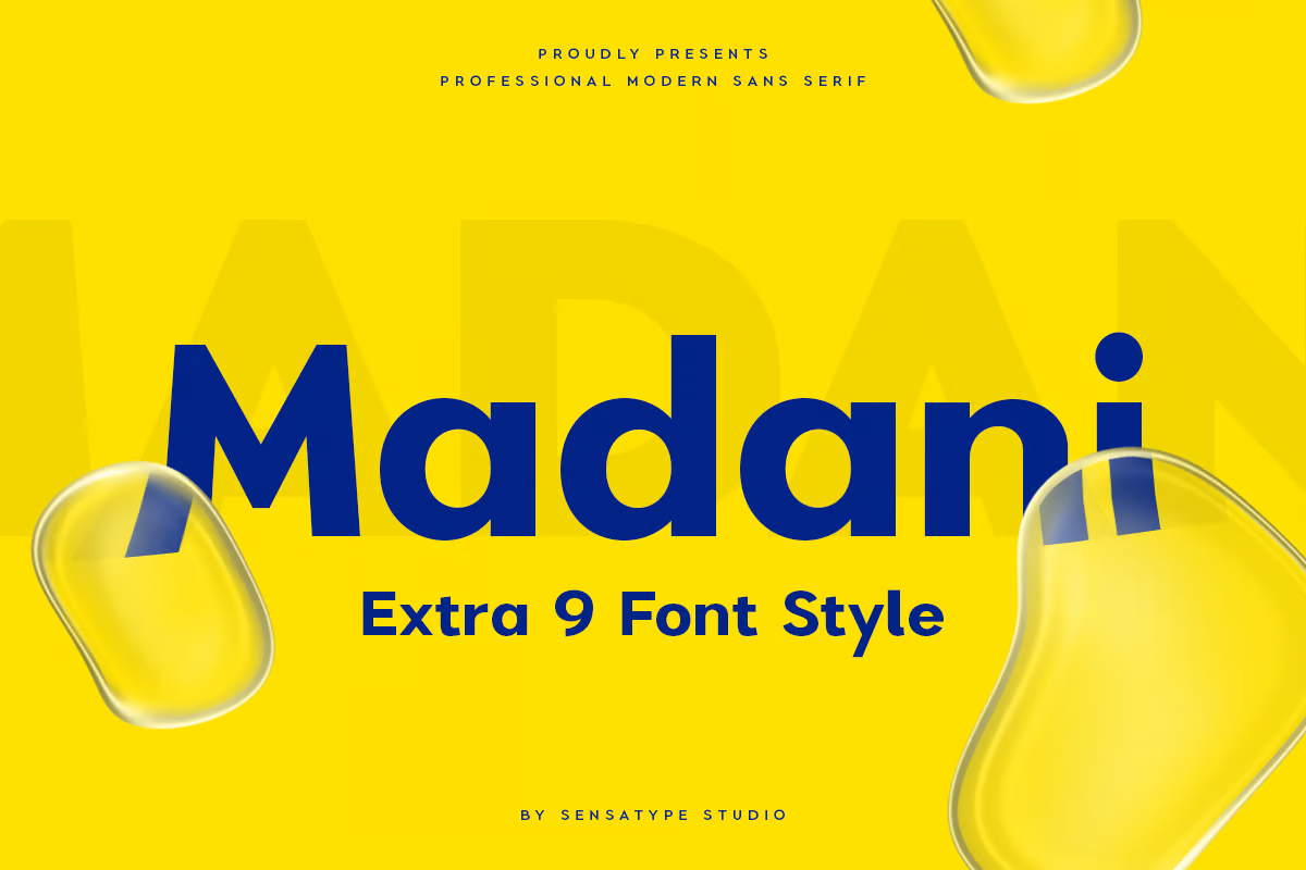 Madani - Professional Modern Sans Serif Fonts Family - photonwave.com | Professional WordPress fix service, worldwide, fast response