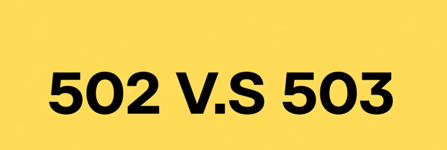 Diferencia entre los errores 503 y 502: cómo determinar el origen del problema