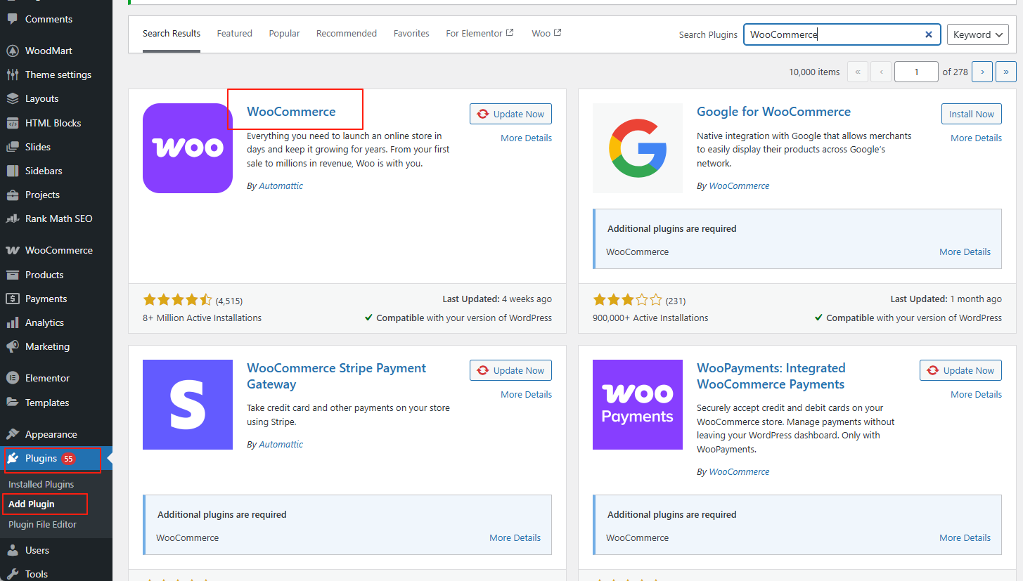 Image [5] - Importation rapide du site de démonstration WoodMart Tutoriel complet