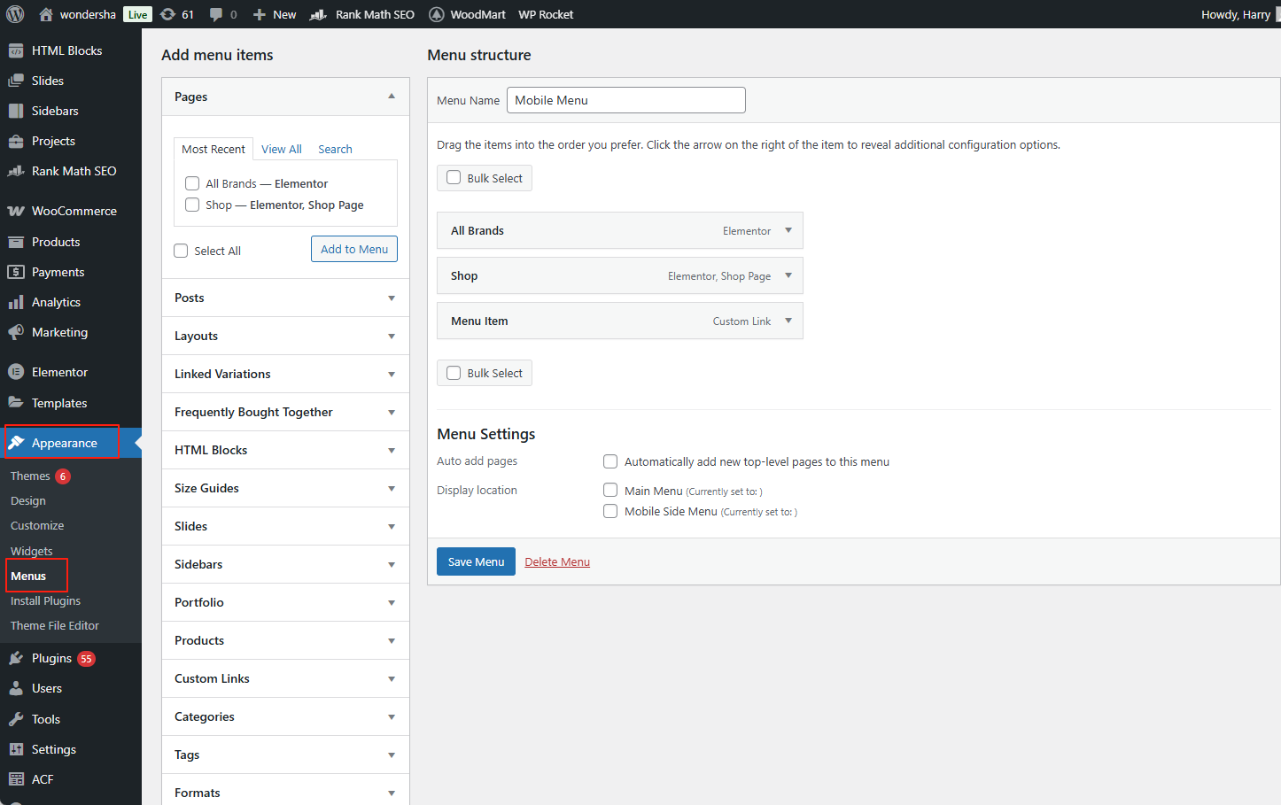 Image [6] - Importation rapide du site de démonstration WoodMart Tutoriel complet
