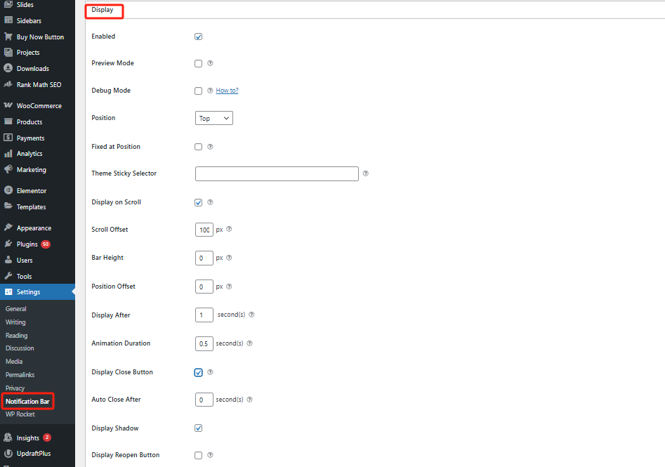 圖片[6]-如何激活 WooCommerce 并設(shè)置站點通知條與倒計時促銷：打造更具吸引力的電商頁面