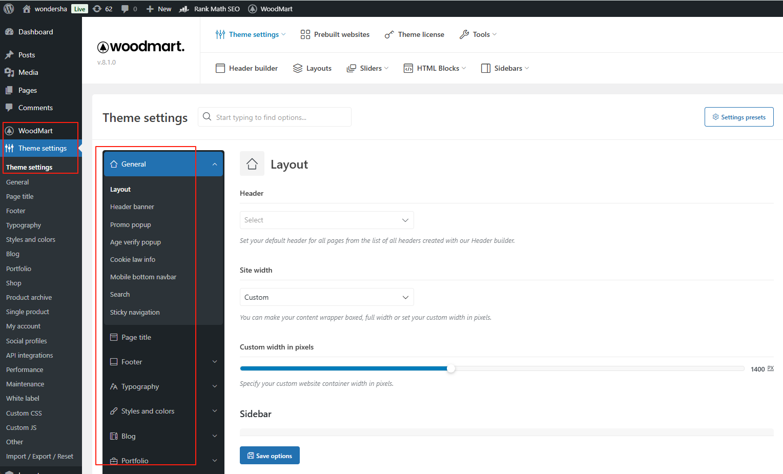 寫真[2]-WoodMartテーマカラーとフォントスタイル設(shè)定のヒント