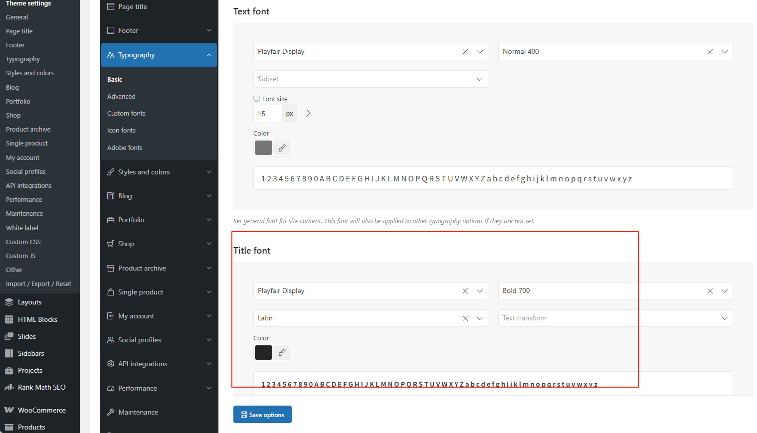 寫真[7]-WoodMartテーマカラーとフォントスタイル設(shè)定のヒント