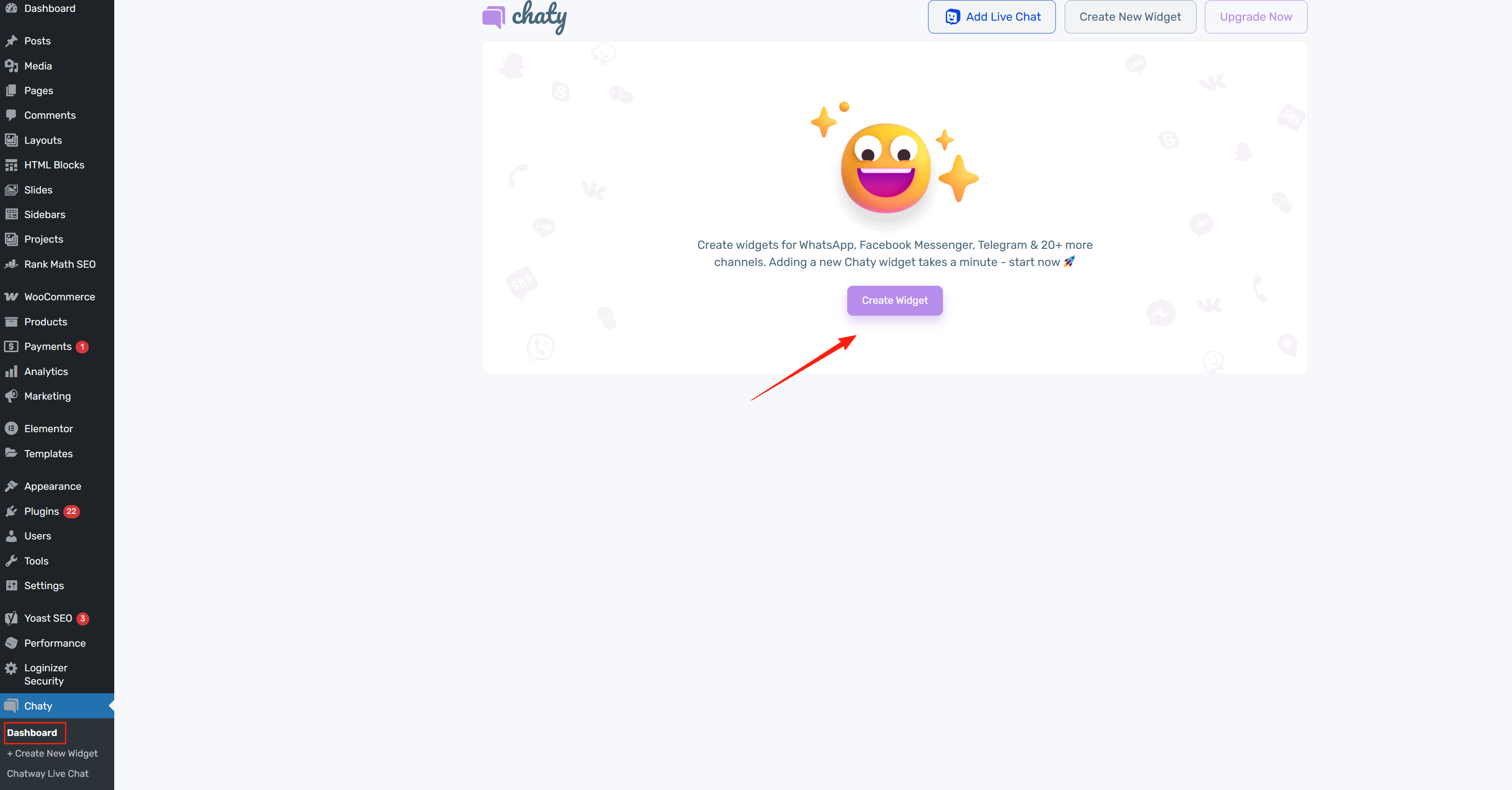 Imagen [3]-Chaty Free Plugin Tutorial: A?adir una ventana de chat de WhatsApp a WordPress