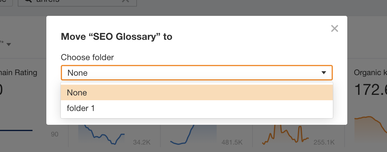 Image [10]-Ahrefs Dashboard Guide to Efficient Management : Tips for Sorting Items, Collections & GSC Data Integration (Guide du tableau de bord pour une gestion efficace : conseils pour trier les éléments, les collections et l'intégration des données du SGC)